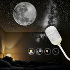 جهاز عرض المجرة والقمر المضيء (Galaxy & Moon Night Projector) 🌌✨